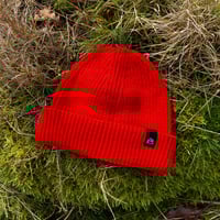 Fisherman Beanie - Fire Red