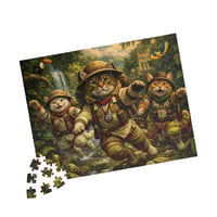 Image 2 of PuzzledPaws Jungle Catto - 252 Piece Puzzle