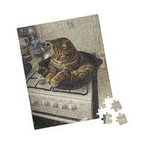 Image 2 of PuzzledPaws Sizzling Catto - 110 Piece Puzzle