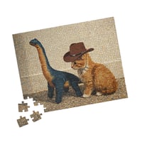 Image 2 of PuzzledPaws Catto with Friend - 110 Piece Puzzle