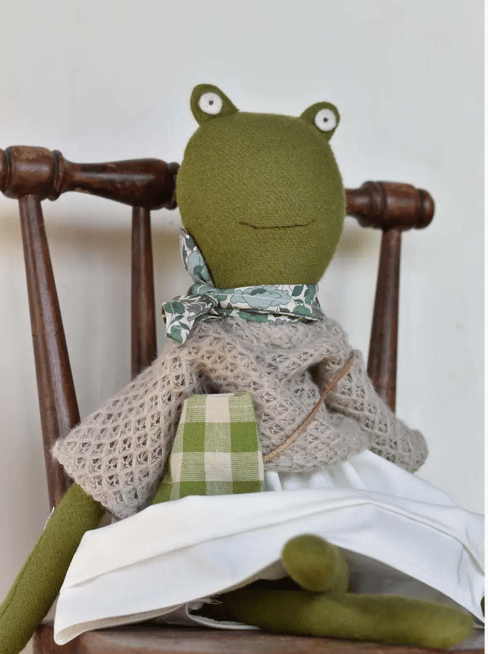 Handmade Dolls in Clothing- Dog, Rabbit, Rabbit, Bear, or Frog, - Image 4 of 5