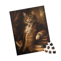 Image 2 of PuzzledPaws Sir Meows Alott - 252 Piece Puzzle