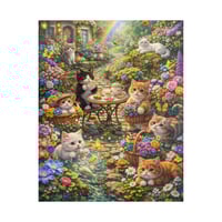 Image 1 of PuzzledPaws Tea Party Catto - 520 Piece Puzzle
