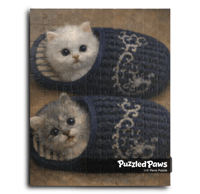 Image 1 of PuzzledPaws Catto In Flipflop - 110 Piece Puzzle
