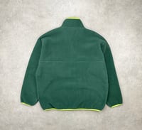 Image 5 of Patagonia Synchilla Snap-T Fleece Pullover Green: Neon Green Mens XL