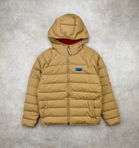 Image 1 of Patagonia Cotton Down Jacket Greyling Brown 50th Anniversary Medium Mens / Large Womens 