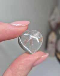 Image 1 of High Grade Clear Quartz Heart