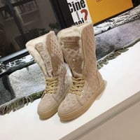 Image 1 of LV Fluffy Boots