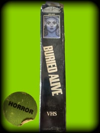 Image 2 of Thriller video Buried alive 1986 big cereal box horror vhs collectors tape 
