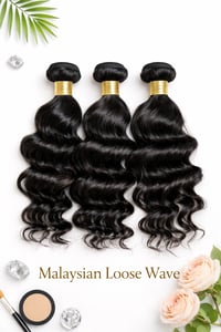 Image 1 of Malaysian Loose wave - Sew In Style Hair Collection 