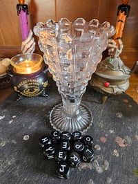 Image 7 of Spirit Dice for Divination and with Vintage Glass Holder