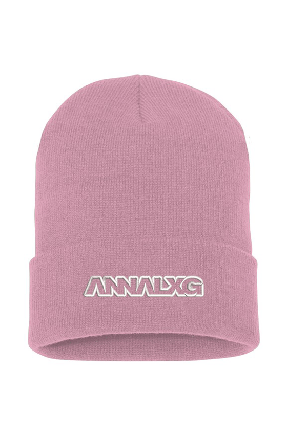 Image of ANNALXG Logo Beanie (PINK)