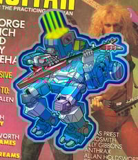 Radical Hunchback 3.9" X 3.2" Holographic Sticker!