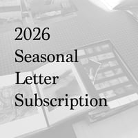 2026 Seasonal Letter Subscription