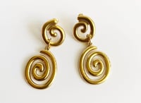 Image 3 of Raya Swirl Earrings