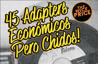 Image 3 of Vintage Yellow 45 Adapters / Adaptadores - (2 & 5 Packs) - "Ecónomicos Pero Chidos!"