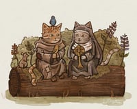 St. Francis and St. Clare of Assisi cats