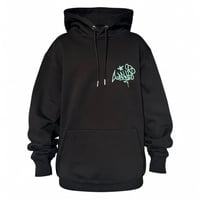 Image 2 of Black & Teal Bucket Man Hoodie