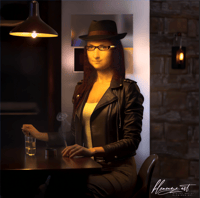 GT GIRL – Mona Lisa Noir