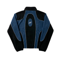 Image 2 of two-tone fleece jacket