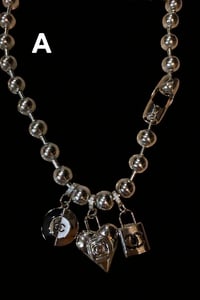 Image 1 of The “MARLO” Ball and Chain Necklace