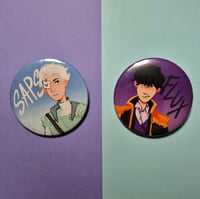 Image 1 of Saps & Flux - Button Pins