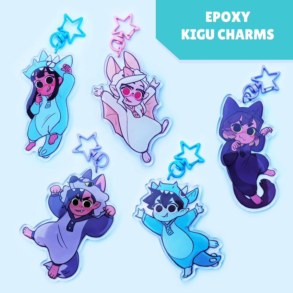 Image of My Dragon GF: Kigurumi Charms