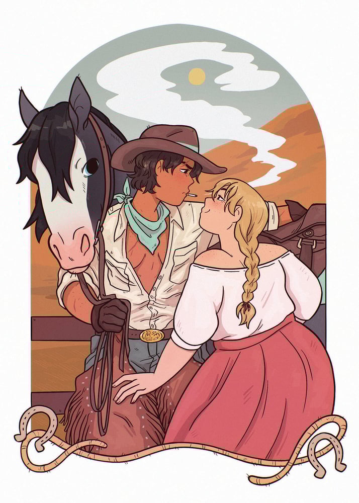 Image of Ty and Abbi Print