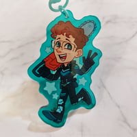 Image 2 of Vigilante keychain+sticker