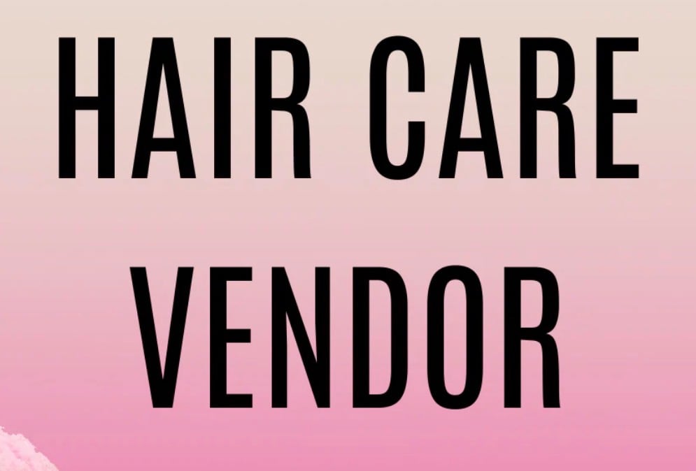Image of Haircare Vendor List 
