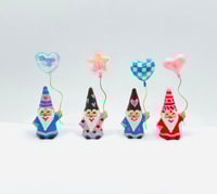Image 3 of Valentine’s Day gnomes with balloons