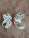 MILAYA'S RED APPLE HAIRBOWS