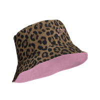 Image 5 of ‘CHANCE ELIJAH’ | ‘LEOPARD’ Pink Reversible Bucket Hat