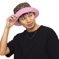 Image 13 of ‘CHANCE ELIJAH’ | ‘LEOPARD’ Pink Reversible Bucket Hat