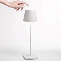 Image 2 of White Cordless Indoor/Outdoor Lamp