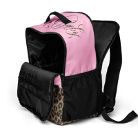 Image 1 of ‘CHANCE ELIJAH’ | ‘D1 LOVER’ | ‘LOVER BABY’ | ‘LEOPARD’ Utility Backpack