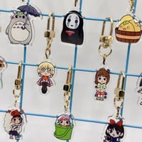 Image 2 of Mini Studio Ghibli Keychains