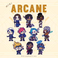 Image 4 of Mini Arcane Keychains