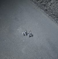 Image 3 of uhani PAPIRNAT PTIČEK  // PAPER BIRDIE earrings