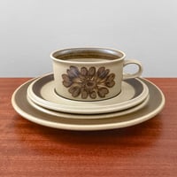 Image 1 of Arabia Finland Tunturi Tea Cup Trio Set