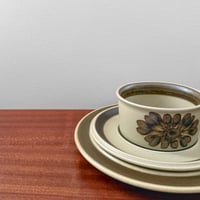 Image 2 of Arabia Finland Tunturi Tea Cup Trio Set