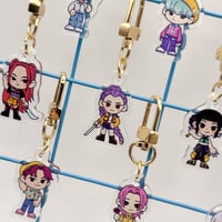 Image 2 of Mini Kpop Demon Hunters Keychains
