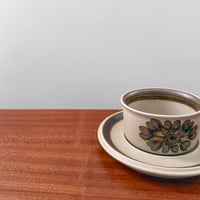 Image 2 of Arabia Finland Tunturi Tea Cup with Saucer