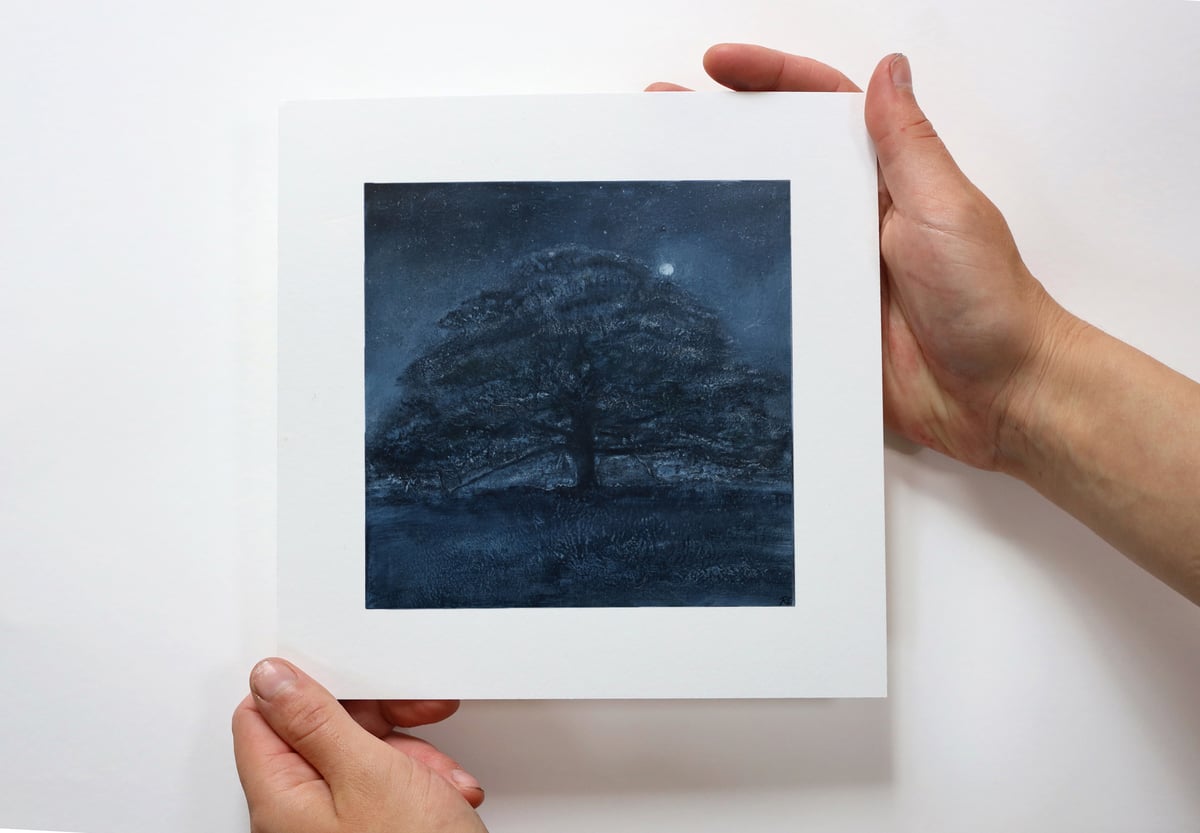 Print 'Oak And Full Moon' 