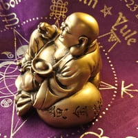 Image 4 of Laughing Buddha of Golden Fortune  Prosperity Guardian | Joy Magick | Wealth & Abundance Ward