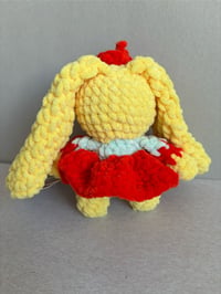 Image 2 of Knitted plush toy Bunny
