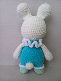 Image 4 of Knitted plush toy Rabbit