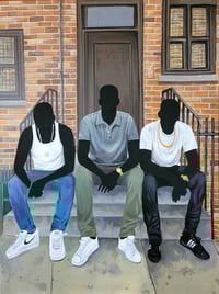 "Shadrach, Meshach and Abednego..." - ORIGINAL PAINTING