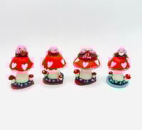 Image 2 of Valentine lovebirds mushrooms