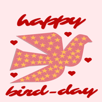 Image 3 of Happy "Bird-Day" Card 2.0
